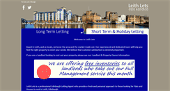 Desktop Screenshot of leithlets.com